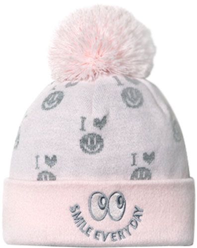 Шапка ESLI р.50-52 розово-серый 18С-259СП 