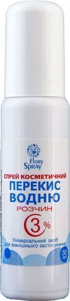 Спрей Флорі Спрей перекис водню 3% 30 мл