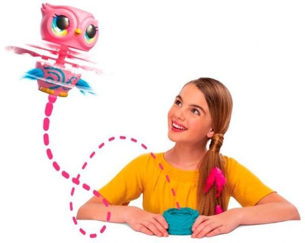 Игрушка интерактивная Spin Master сова Owleez 6053359