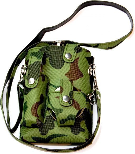 Фляга в чохлі з чаркою і складаним ножем PT-9-A