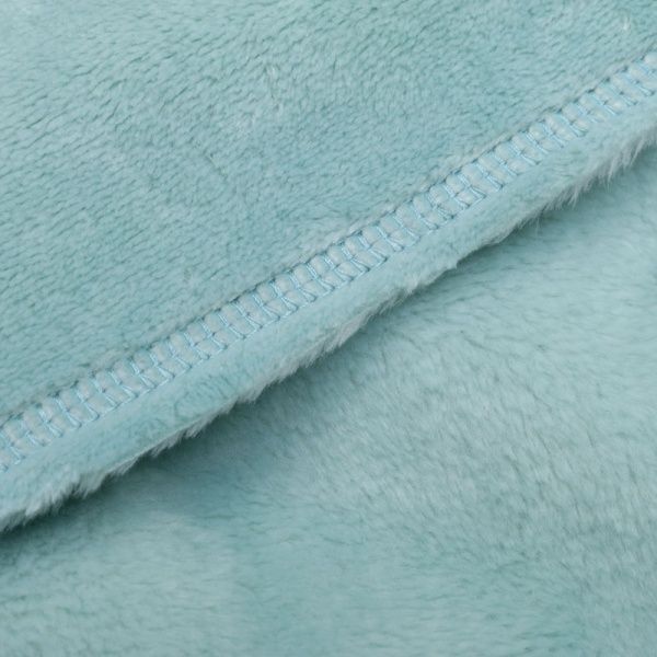 Одеяло детское с ушками 80х80 мятный 