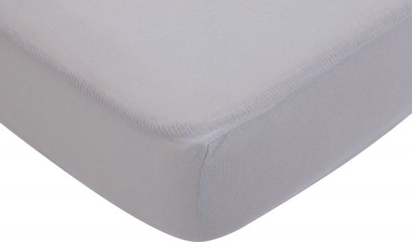 Простынь на резинке 160x200 см голубой UP! (Underprice) 