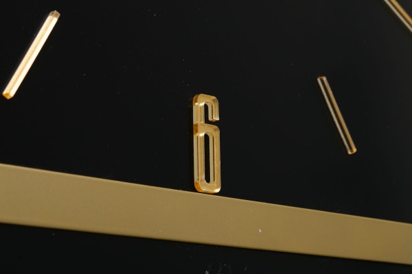 Часы настенные дерево и металл 50 см