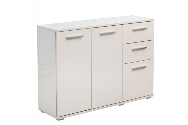 Комод Embawood 3д2ш Christian 1200x850x352 мм белый/белый 