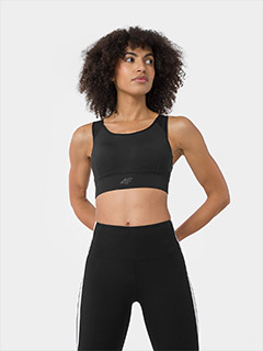 Бра 4F SPORT BRA 4FRSS23USBAF091-20S р.L чорний