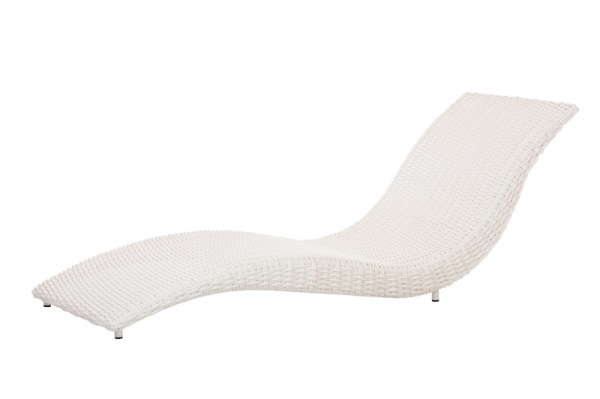 Шезлонг TERICO Бали белый 63x193 см 