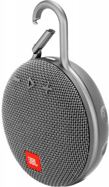 Акустична система JBL® Clip 3 1.0 grey JBLCLIP3GRY