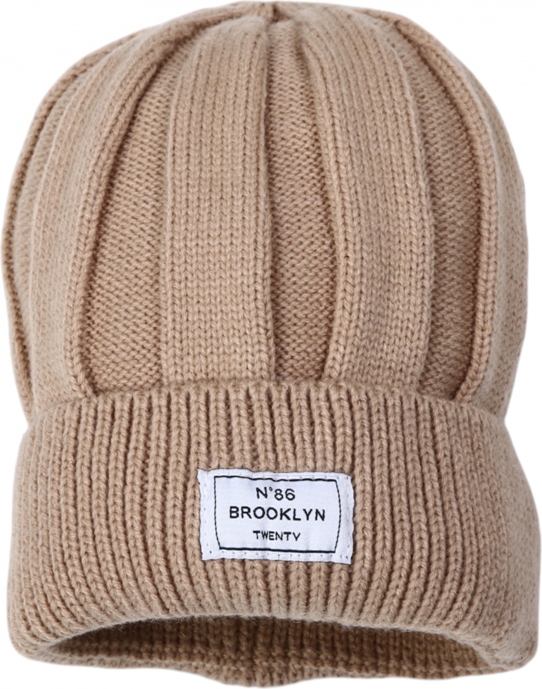 Шапка HW унісекс р.52-54 бежевий