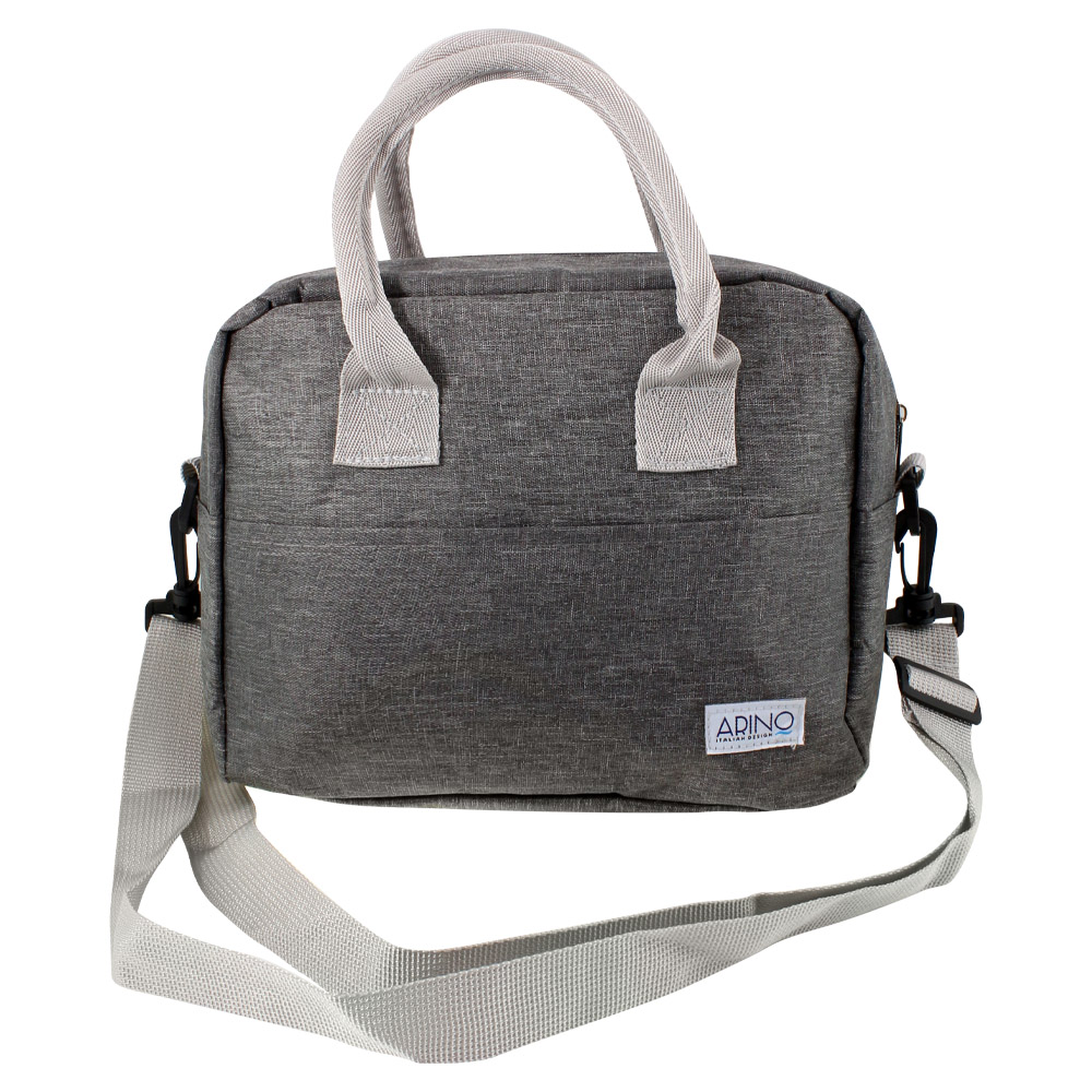 Термосумка Arino 9 литров 265*150*225 серая