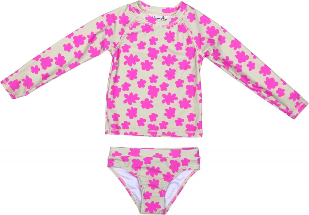 Комплект купальний HW 25ENGL9 р.86-92 рожево-білий