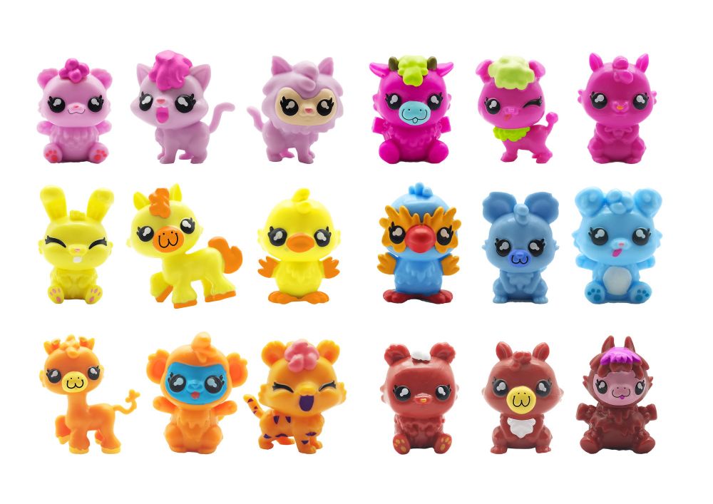 Игровой набор WASHLINGS Магическая стирка в корзине 2 игрушки-сюрприз в ассортименте 2409012