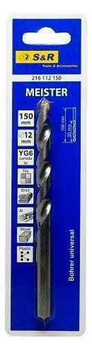 Сверло универсальное S&R Meister 110x150 мм 12 мм 1 шт.