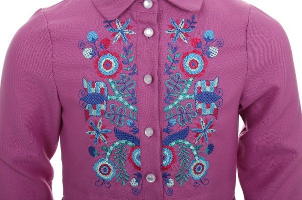 Платье Эдельвика 146 розовый 108-19/00 