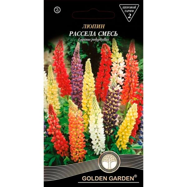 Семена Golden Garden люпин Рассела смесь 0,5 г