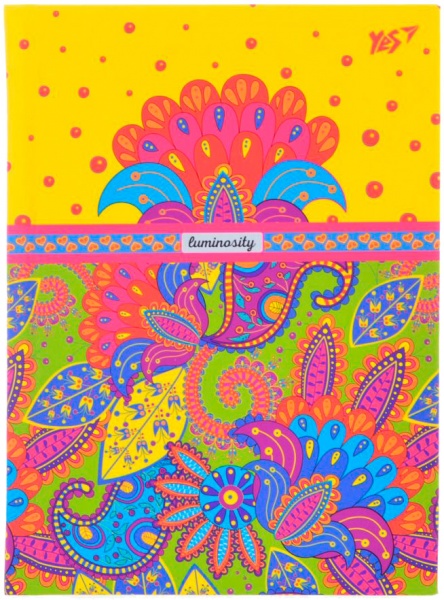 Книга для нотаток 7БЦ А6 64 аркушів у лінію в асортименті YES