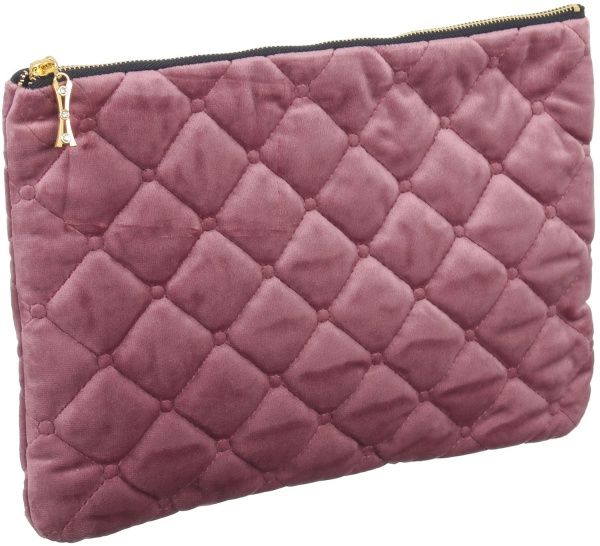 Косметичка La Nuit Велюр Melina 19x28 см розовый 