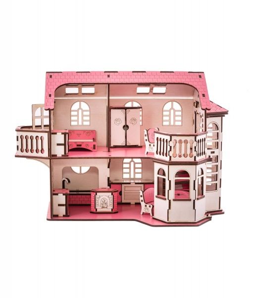 Кукольный домик Good Play 57х27х35 см с подсветкой В 014