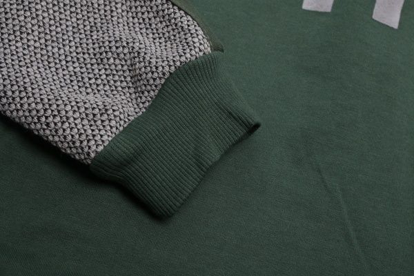 Свитшот ALG для мальчика р.134 серо-зеленый 39553 