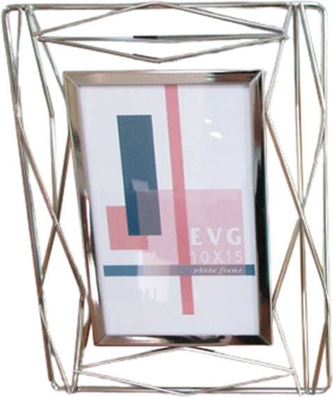 Рамка для фото EVG LBT13S 10x15 см светлое серебро 