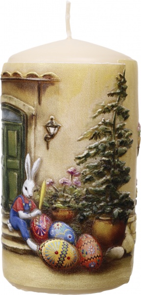 Свічка Циліндр Великдень МІХ 60х110 мм в асортименті Pako-If