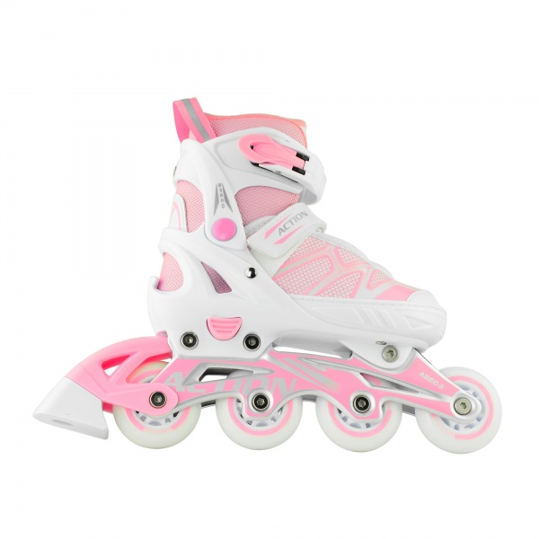 Роликові ковзани 2 в 1 Action 153B5/2IN1PINK33-36 рожевий
