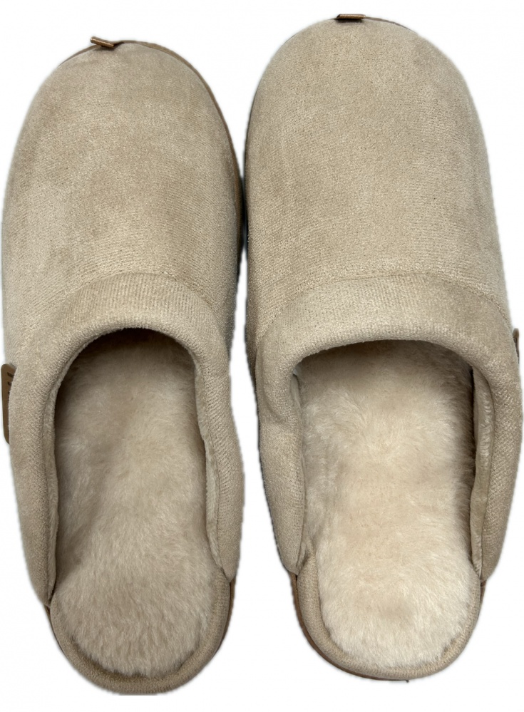 Тапки домашние Gemelli Замша р.38/39 светло-бежевый