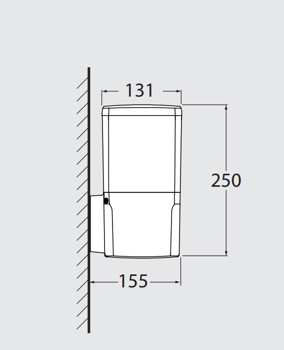 Светильник уличный настенный FUMAGALLI Virgilio Applique Opal E27 8,5 Вт IP55 серый