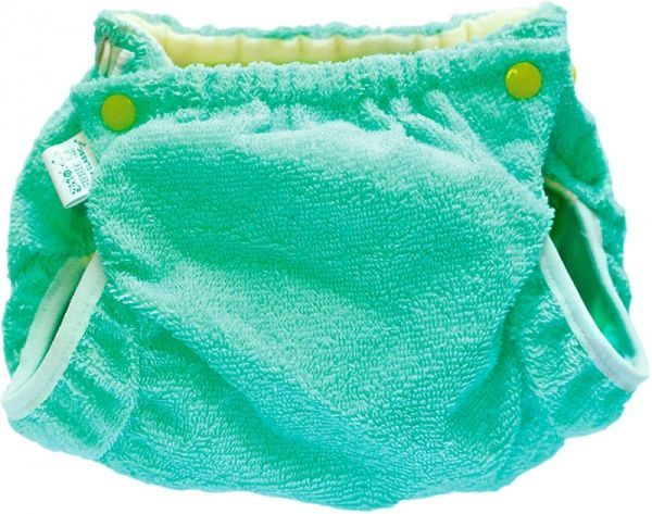Багаторазовий підгузок Эко Пупс Active Classic 3-7 р. 3-6 кг з вкладишем зеленый