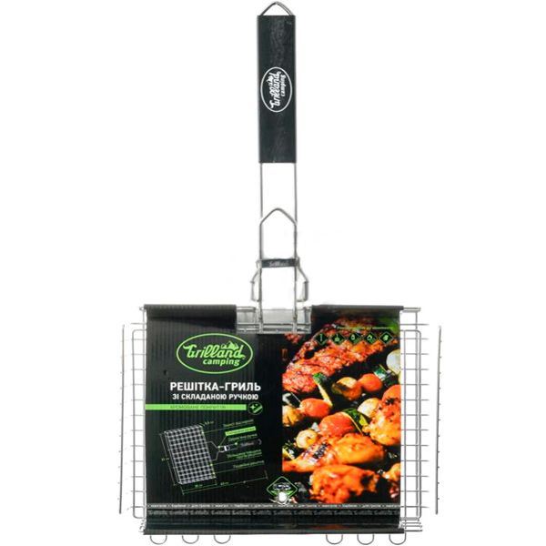 Решетка-гриль Grilland со съемной ручкой 31x25x5,5 см