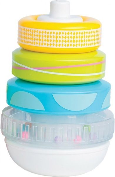 Игрушка развивающая Taf Toys Совушка-малышка с машинкой 11945