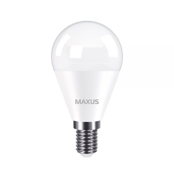 Лампа светодиодная Maxus 7 Вт G45 матовая E14 220 В 3000 К 1-LED-751 