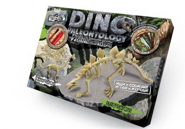 Игровой набор Danko Toys для проведения раскопок DINO PALEONTOLOGY (5) в ассортименте DP-01-01…05