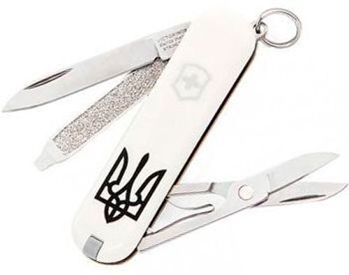 Нож Victorinox Classic Sd Ukraine Тризуб 0.6223.7R2.TP148