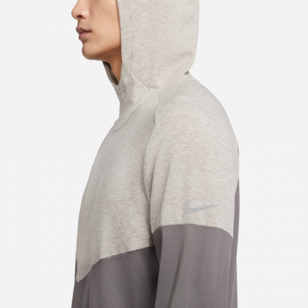 Джемпер Nike M NK TF ELMNT RDVN HOOD DM4638-289 р. L бежевый