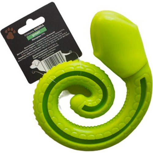 Іграшка для собак AnimAll GrizZzly 9895 змійка green