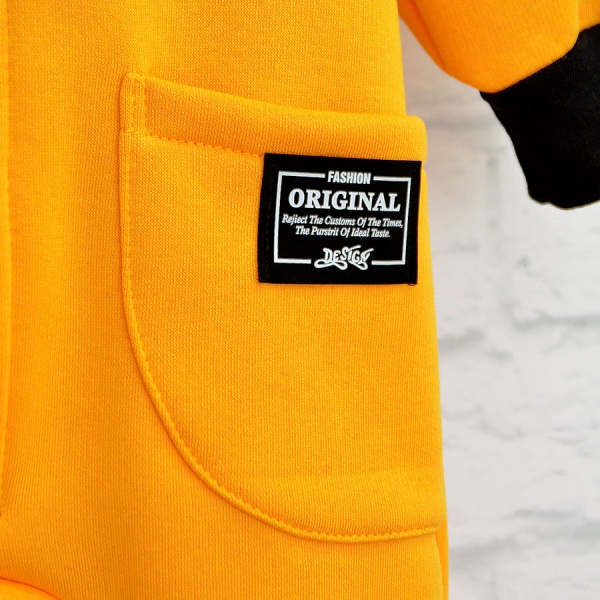 Ромпер унисекс Blanka Комби р.80 желтый 110035 