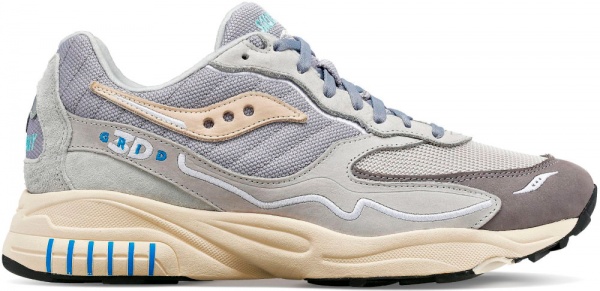 Кроссовки Saucony 3D GRID HURRICANE 70670-6s р.43 серый