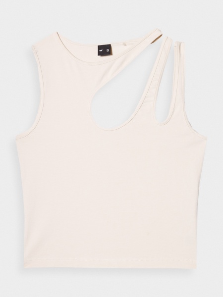 Майка 4F TSHIRT F1031 4FSS23TTSHF1031-83S р.L бежевий