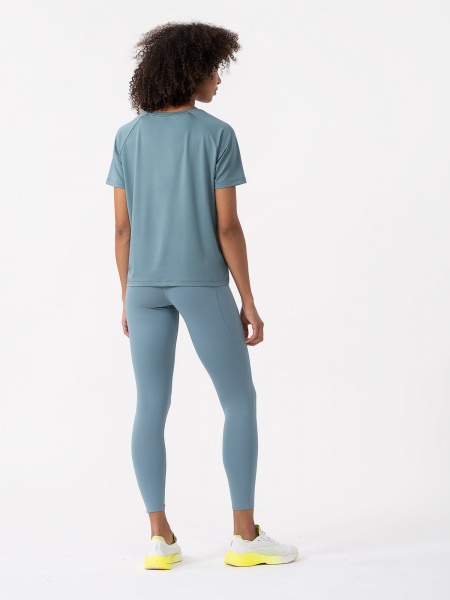 Футболка 4F TSHIRT FNK F428 4FAW23TFTSF428-33S р.S блакитний