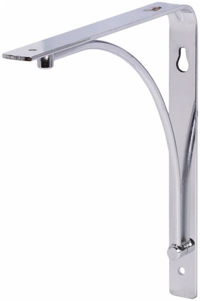 Кронштейн  декоративний арочний 200x200 мм хром