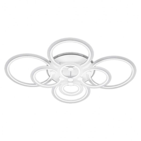 Люстра светодиодная Hopfen Aquila WH-RGB с пультом ДУ 150 Вт белый 