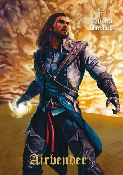 Блокнот Wizard Warriors gold A5 40 арк. Profiplan