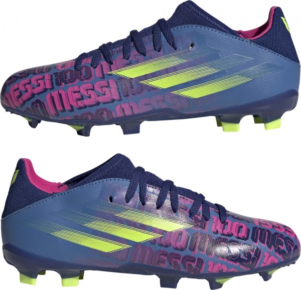 Бутси Adidas X SPEEDFLOW MESSI.3 FG J FY6932 р.UK 4,5 різнокольоровий