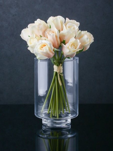 Ваза стеклянная 13х20 см 17-8747 Wrzesniak Glassworks