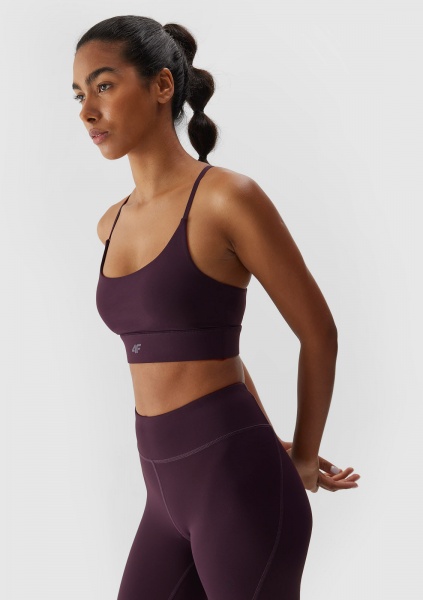 Бра 4F SPORT BRA F079 4FAW23USBAF079-60S р.L червоний