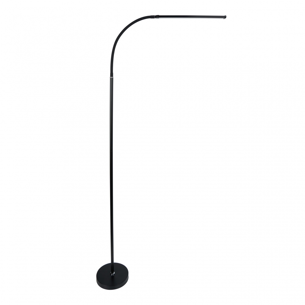 Торшер Berger 14 Вт без цоколя чорний 1049-FL-14 Black