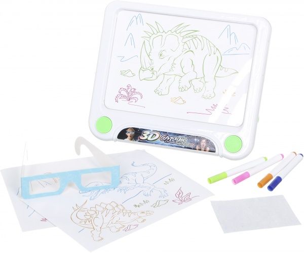 Доска для рисования Shantou Magic 3D Динозавры 2222251589013