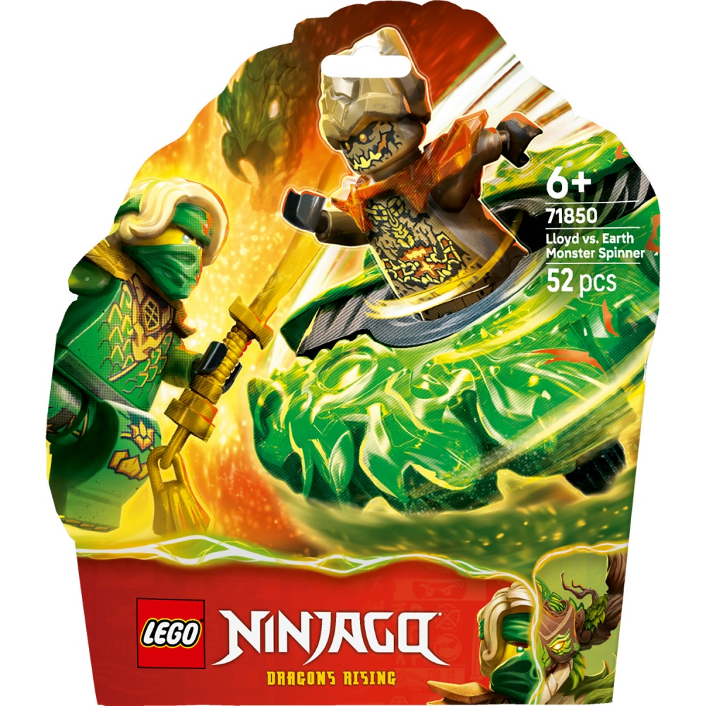 Конструктор LEGO NINJAGO Ллойд против спинера земельного монстра 71850