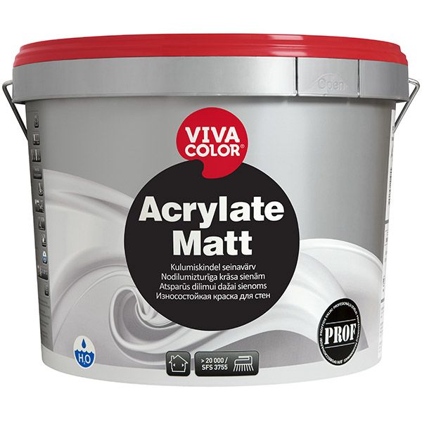 Краска Vivacolor Acrylate Matt A 0.9 л
