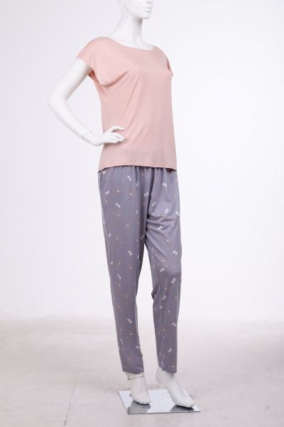 Пижама женская Roksana Butterfly 779/60313 р. XXL сиреневый с розовым 